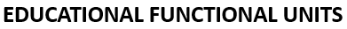 Educational Functional Units